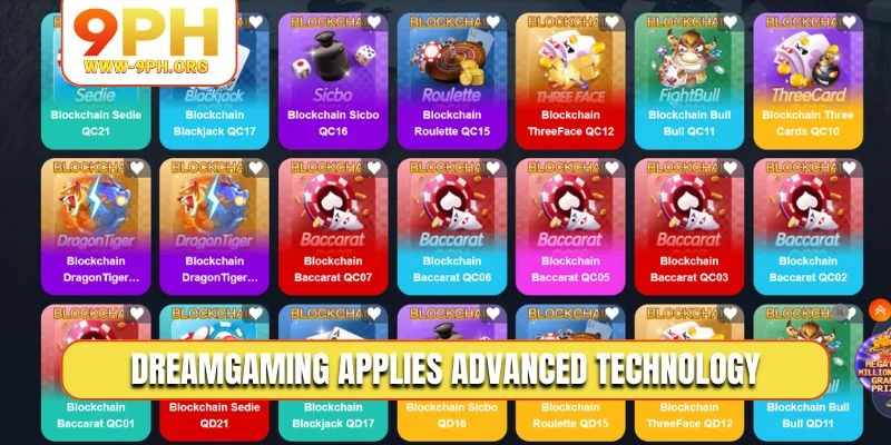DreamGaming applies advanced technology