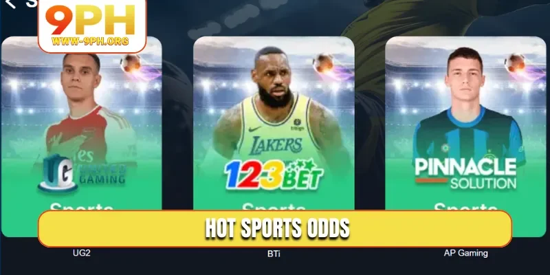 Hot sports odds