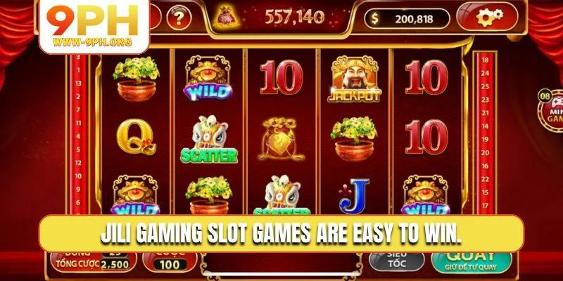 Jili Gaming slot games are easy to win