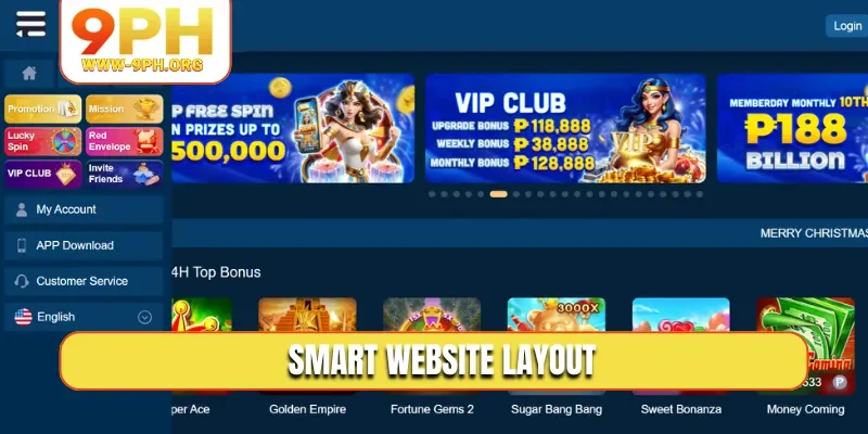 Smart website layout