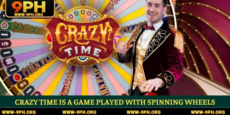 Crazy Time is a game played with spinning wheels