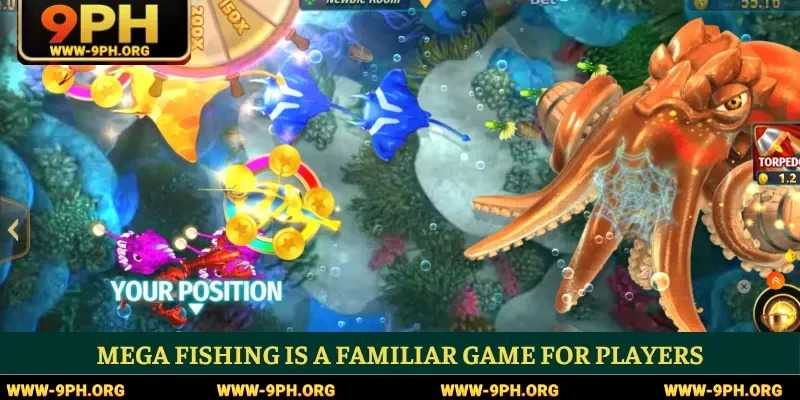 Mega Fishing is a familiar game for players