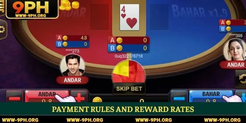 Payment rules and reward rates