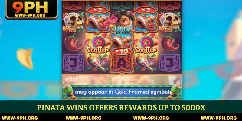 Pinata Wins offers rewards up to 5000x