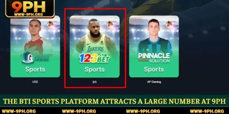The BTi Sports platform attracts a large number at 9PH