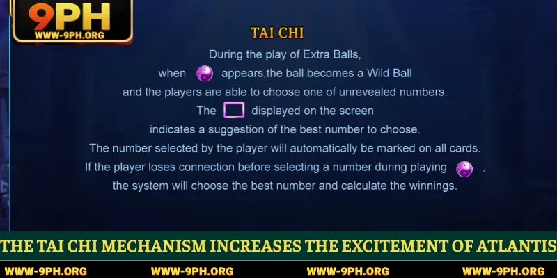 The Tai Chi mechanism increases the excitement of Atlantis